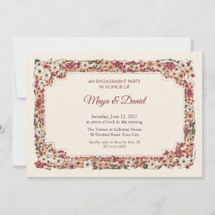Kasbah Stepwell Engagement Party Invitation