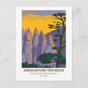 Kasha - Katuwe Tent Rocks National Monument Postcard