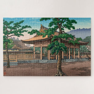 Kashihara Shrine by Tsuchiya Koitsu Jigsaw Puzzle