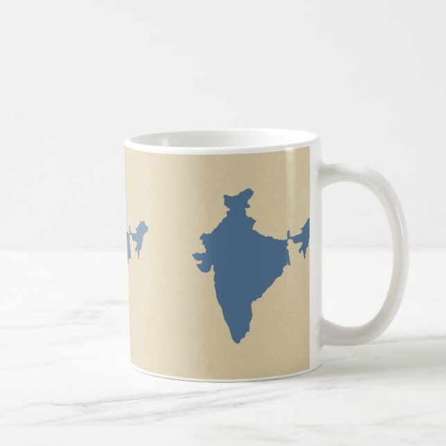 Kashmir Blue Spice Moods India Coffee Mug (Right)