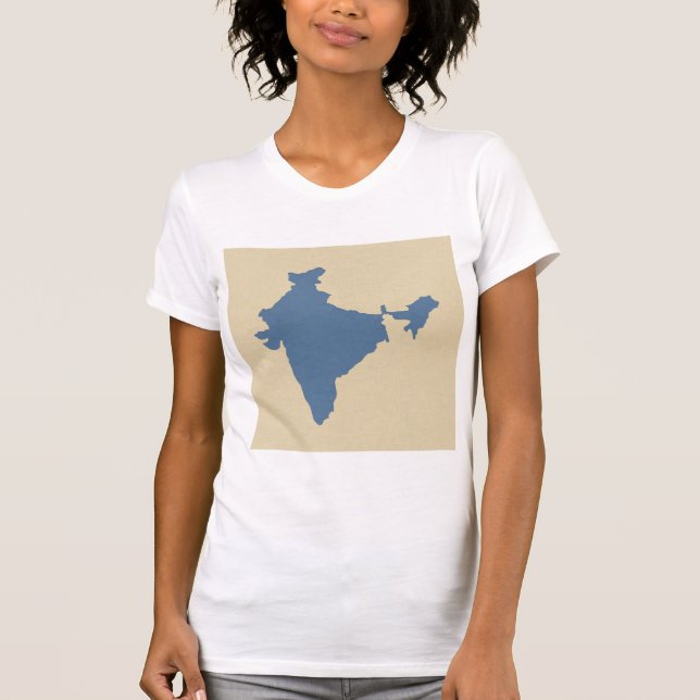 Kashmir Blue Spice Moods India T-Shirt (Front)