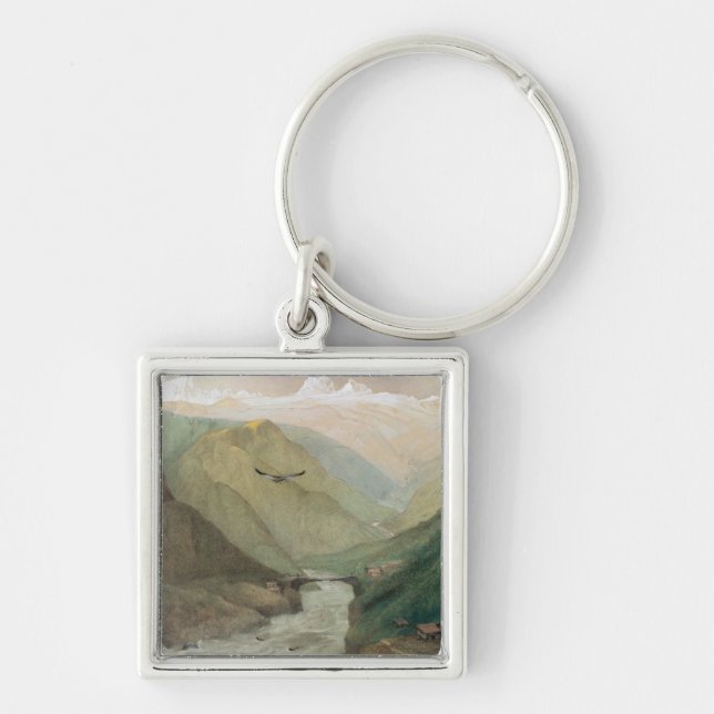 Kashmir, c.1860 key ring (Front)