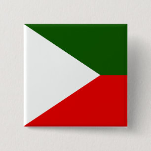 Kashmir Independent, India flag 15 Cm Square Badge