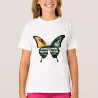 Kashmir Swallowtail Butterfly Flag Sticker