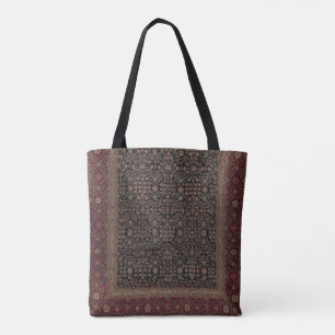 Kashmiri Millefleur Carpet Tote Bag