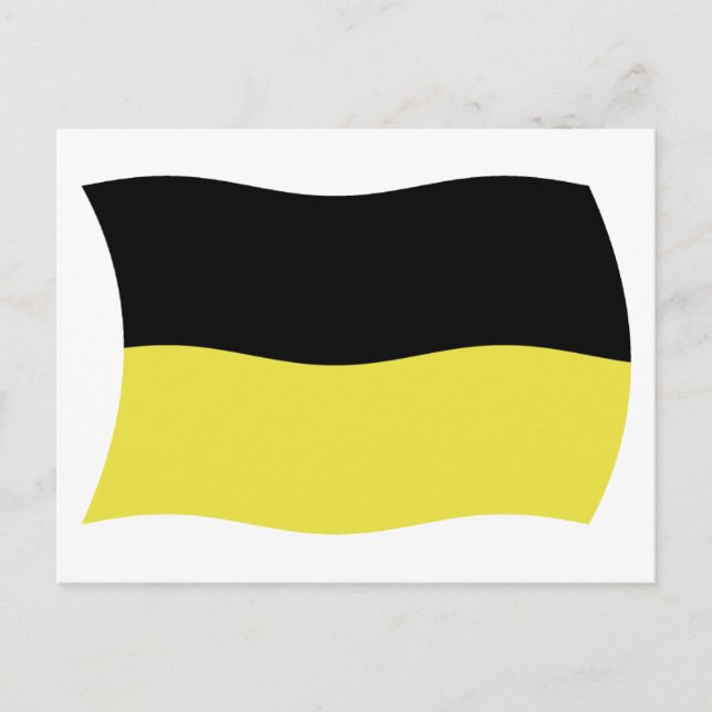 Kashubians Flag Postcard (Front)
