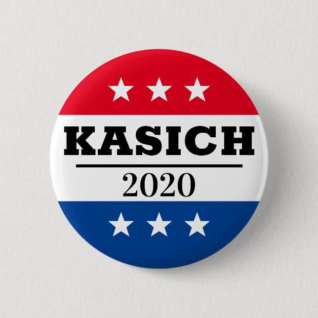 Kasich 2020 Election Pin (Front)