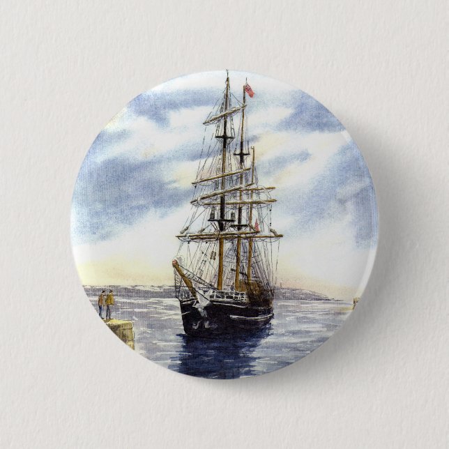 'Kaskelot Returns' Button (Front)