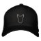 Kasper Black Embroidered Baseball Cap