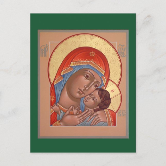 Kasperov Mother of God Postcard (Front)