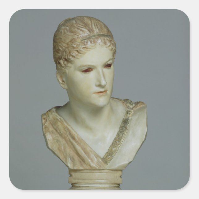 Kassandra, c.1895 square sticker (Front)