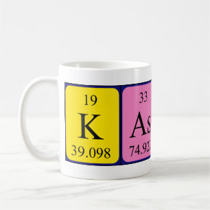Kassidy periodic table name mug