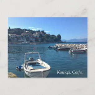 Kassiopi, Corfu. Postcard