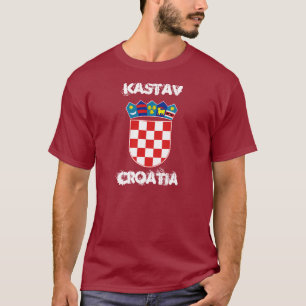 Kastav, Croatia with coat of arms T-Shirt