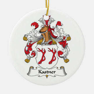 Kastner Family Crest Ceramic Tree Decoration