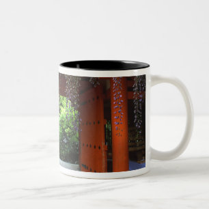 Kasuga Shrine, Nara, Japan Two-Tone Coffee Mug