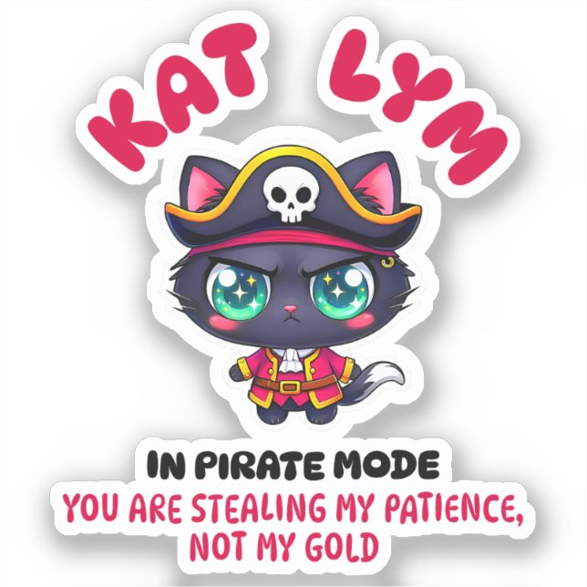 Kat Lym In Pirate Mode 2 (Front)