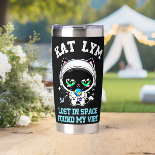Kat Lym Space: Lost in Space Found My Vibe Insulated Tumbler