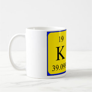 Kat periodic table name mug