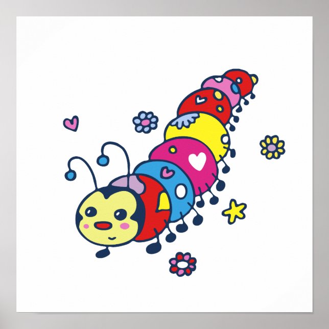 Kat the Caterpillar Poster (Front)