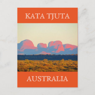 kata tjuta australia postcard