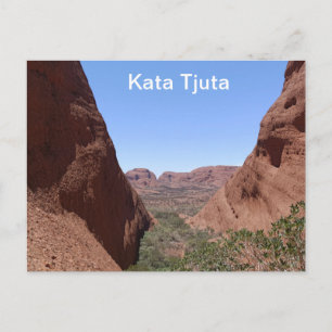 Kata Tjuta Australia Postcard