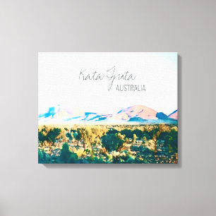 Kata Tjuta The Olgas Central Australia travel Canvas Print
