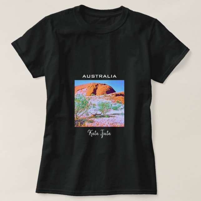 Kata Tjuta The Olgas Central Australia travel T-Shirt (Design Front)