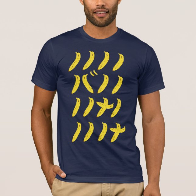 Katakana Banana T-Shirt (Front)