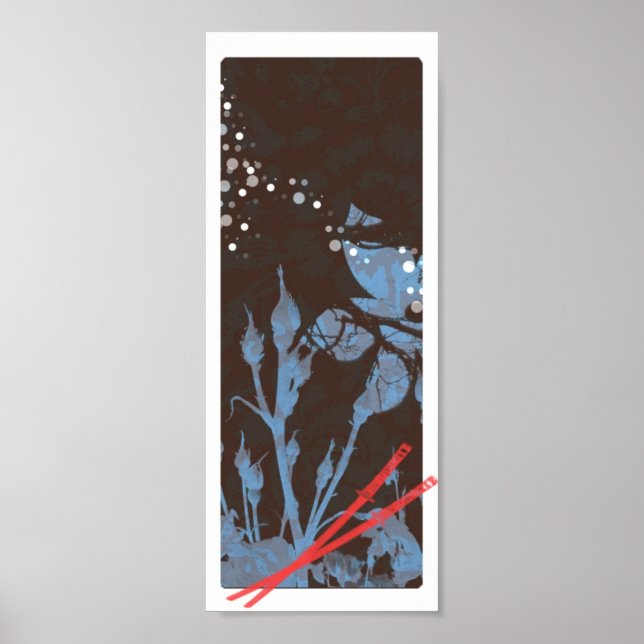 Katana Wall Scroll Poster (Front)