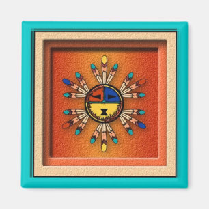 Katchina Sun Face Magnet