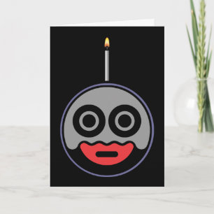 Katchka-Po Clupkitz Birthday Greeting, Earthling! Card