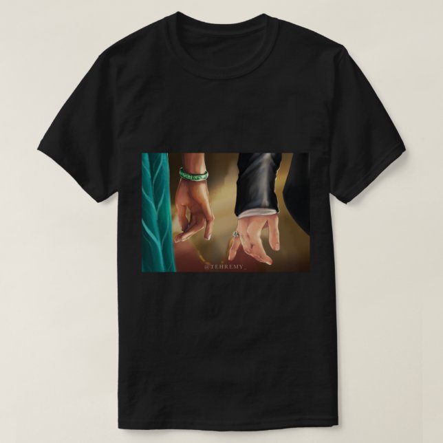 Kate and Anthony  Hands Premium  T-Shirt (Design Front)