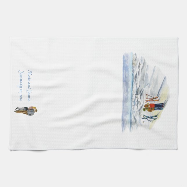 kate and jamie bar towel (Horizontal)