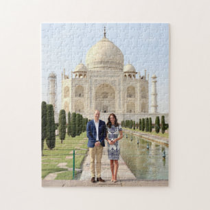 Kate and William - Taj Mahal Jigsaw Puzzle