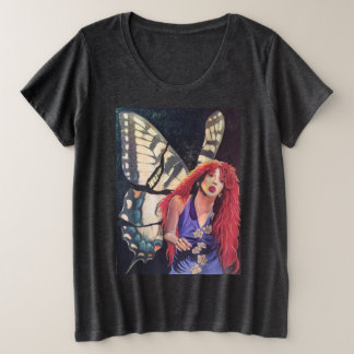 Kate is a butterfly. Katerfly. Plus Size T-Shirt