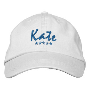 Kate Name Embroidered Hat