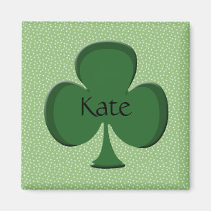 Kate Shamrock Name Magnet