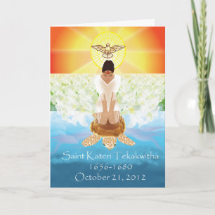 Kateri Tekakwitha Card