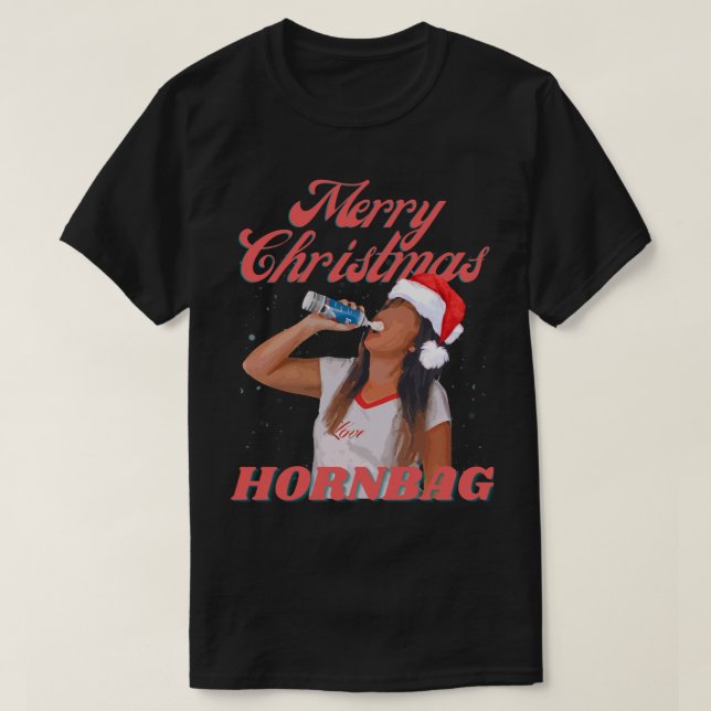 Kath and Kim Christmas Cream Hornbag Classic T-Shi T-Shirt (Design Front)