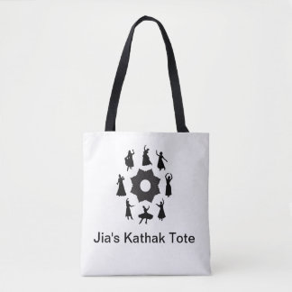Kathak Circle of Dance Tote Bag