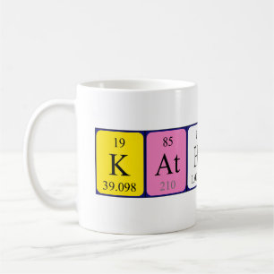Katherina periodic table name mug