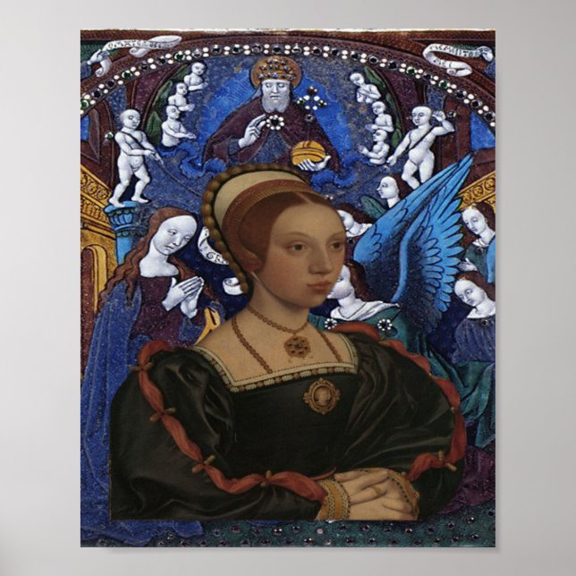 KATHERINE HOWARD QUEEN OF ENGLAND & ANNUNCIATION POSTER (Front)