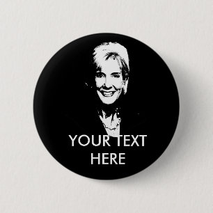 KATHLEEN SEBELIUS 6 CM ROUND BADGE