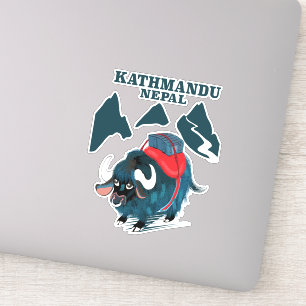 Kathmandu Nepal Travel poster