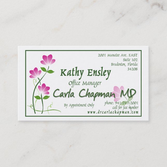 Kathy Card (Front)