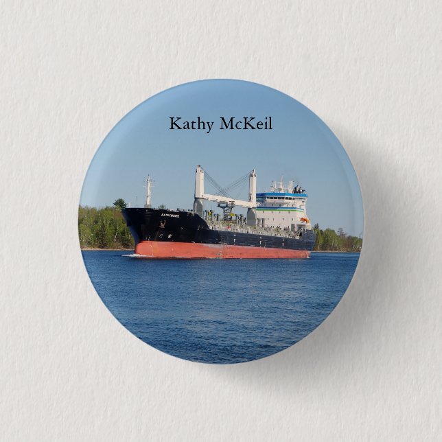 Kathy McKeil button (Front)