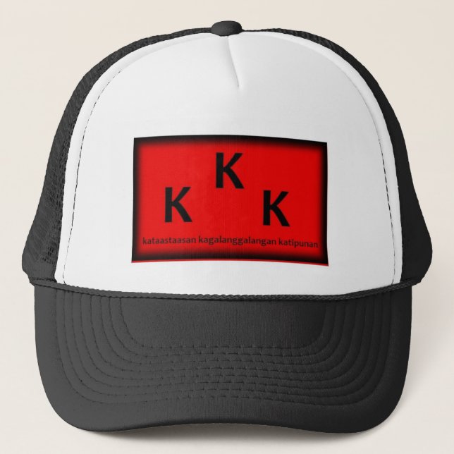 katipunero's philippine history of... - Customised Trucker Hat (Front)