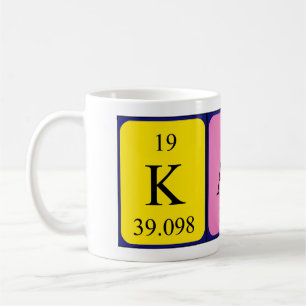 Katla periodic table name mug