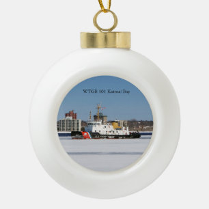 Katmai Bay ball or snowflake ornament